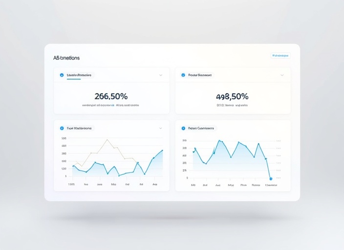 A/B testing dashboard