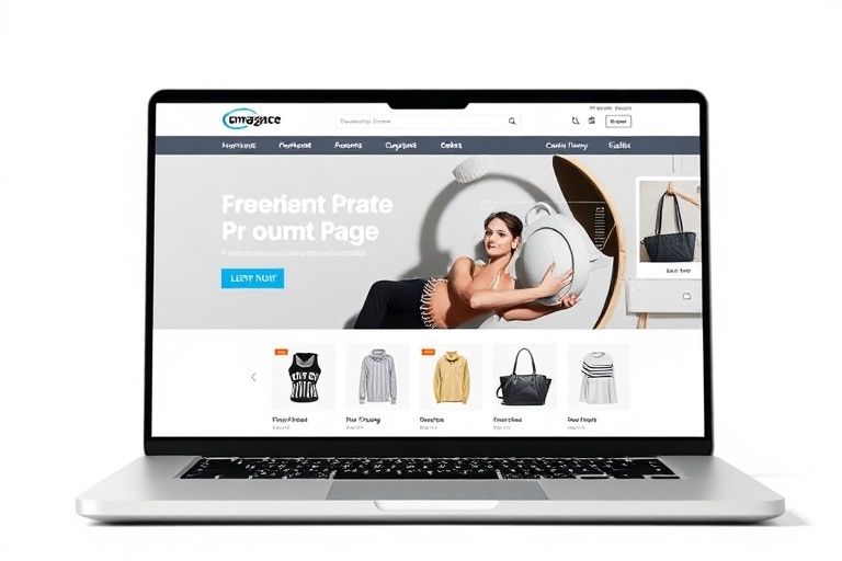 E-commerce landing page case study