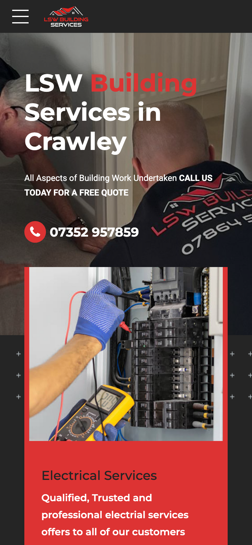 LSW Building Services - Mobile