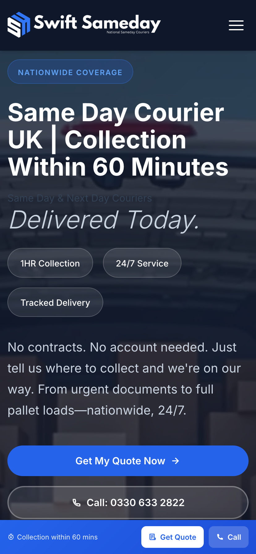 Swift Sameday - Mobile